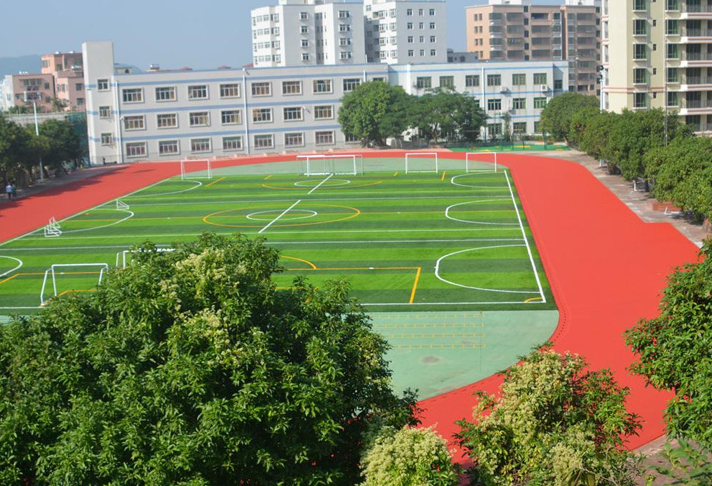 混合型塑膠跑道 混合型塑膠跑道