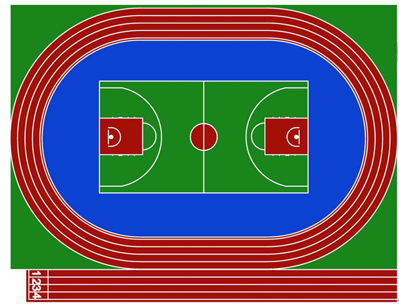 EPDM塑膠跑道 EPDM塑膠跑道